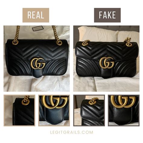 gucci marmont medium fake vs real|authentic gucci handbags.